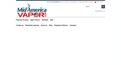 Desktop Screenshot of midamericavapor.com