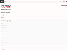 Tablet Screenshot of midamericavapor.com